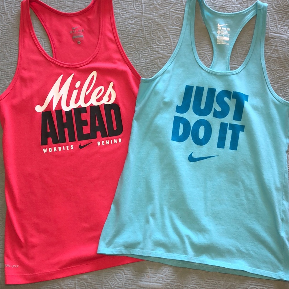 Bundle of 2 Nike Dr-Fit Tanks